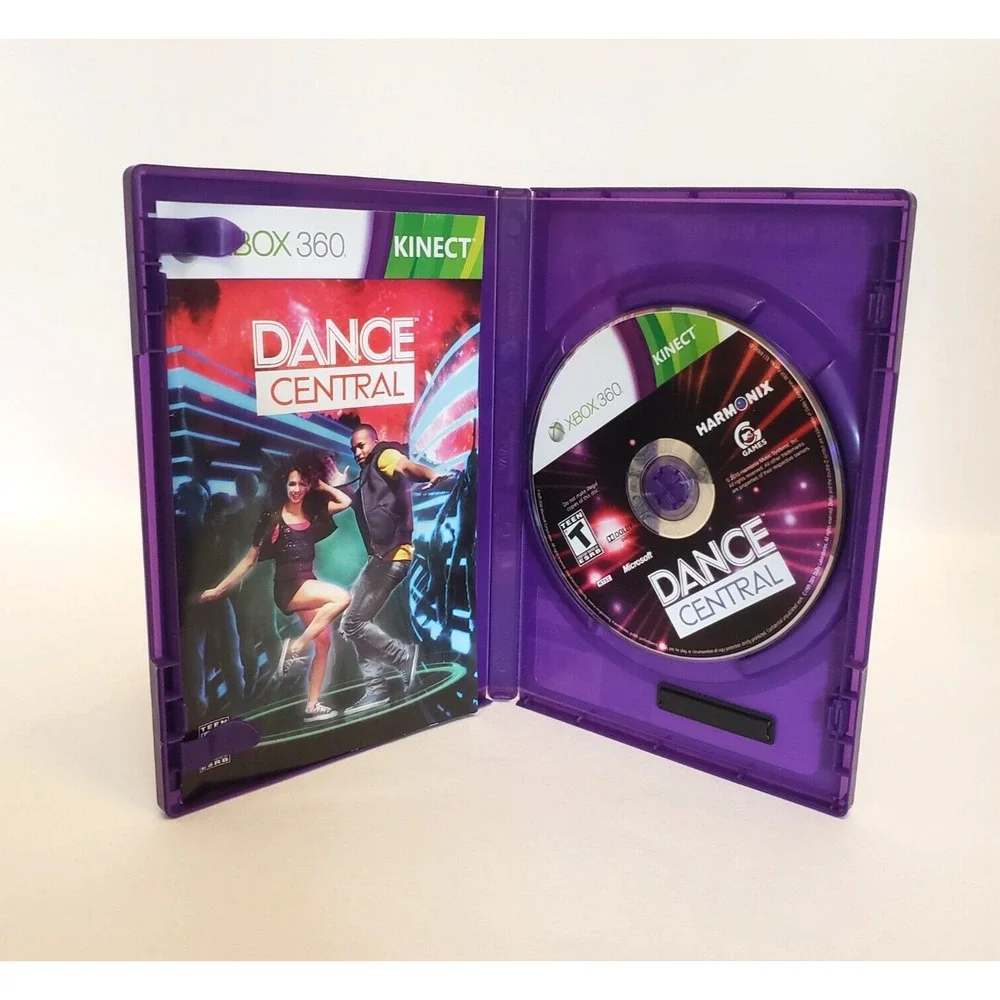 Dance Central Video Game Microsoft Xbox 360 Kinect 2010 CIB Tested Complete